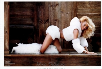 Candice Swanepoel для новогоднего V Magazine