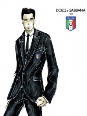 Dolce & Gabbana создали форму футболистам Италии  для EURO 2012