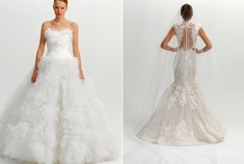 Свадебные платья Marchesa коллекция 2012