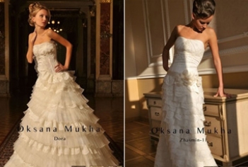 Oksana Mukha: свадебные и вечерние платья Оксаны Мухи