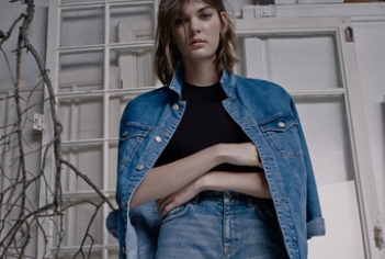 PULL&BEAR лукбук "Blue"