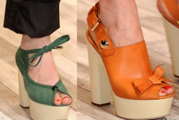 Модные туфли весна-лето 2011