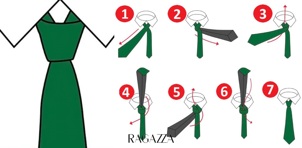 Как завязывать галстук: самый простой способ, пошаговая инструкция