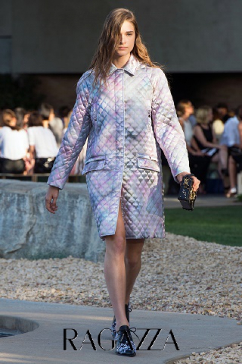 стеганое пальто Louis Vuitton