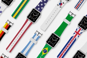 Ремешки умных часов Apple с флагами стран-участниц Олимпиады 2016